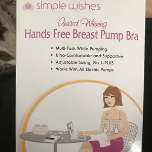 NWT Simple wishes pump bra 🤱🏽fits L to Plus!